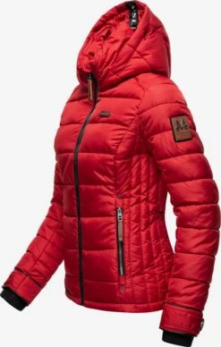 Marikoo Winterjassen Winterjas Lerikaa Dames Rood -Marikoo Winkel 00a01d45b608183d21258df71c96071d