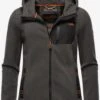 Marikoo Outdoor Jassen Fleece Jas Mount Iwaki Dames Antraciet -Marikoo Winkel 01d35b931986c32943cb1ad94e37e585