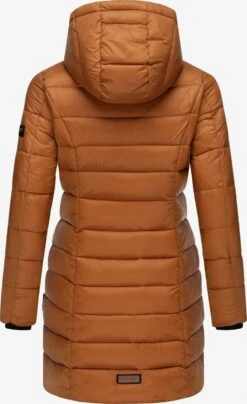 Marikoo Korte Mantels Wintermantel Abendsternchen Dames Lichtbruin -Marikoo Winkel 0269f952015ca55c066eff38306cb5bc