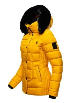 Marikoo Qesraa - Winterjas - Dark Yellow -Marikoo Winkel 03a97ae027454accb6b5dd6038790e3a