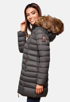 Marikoo Stepp - Winterjas - Grey -Marikoo Winkel 044203c7331146d78a25c3bfe35fe0e4