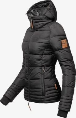 Marikoo Winterjassen Winterjas Sole Dames Zwart -Marikoo Winkel 051992718acbbac4ae2a5ac5963ca368