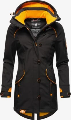 Marikoo Outdoor Jassen Functionele Jas Soulinaa Dames Zwart -Marikoo Winkel 071815f08f49a18a19264460a45fe500