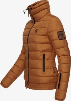 Marikoo Winterjassen Winterjas Poison Dames Bruin -Marikoo Winkel 081467482d25be427e9763652d8425ff