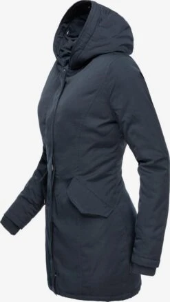 Marikoo Parkas Winterparka Karmaa Dames Navy -Marikoo Winkel 097a603494524b4c7820e80bebaaff6f