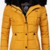 Marikoo Winterjassen Winterjas Lotusblüte Dames Goudgeel -Marikoo Winkel 0a0358f0278ff8361a4be75ce0462f94