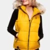 Marikoo Bodywarmer - Yellow -Marikoo Winkel 0a7be74884a6492d9e92687693a0a72e
