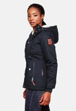 Marikoo Winterjassen Winterjas Manolya Dames Navy -Marikoo Winkel 0c9af9b5e5f5f7ec7d32ecc07291b4f8