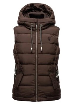 Marikoo Taisaa - Bodywarmer - Dark Choco 16 Marikoo Taisaa - Bodywarmer - Dark Choco -Marikoo Winkel 0d54c0441fef4f709335438f76007b0d