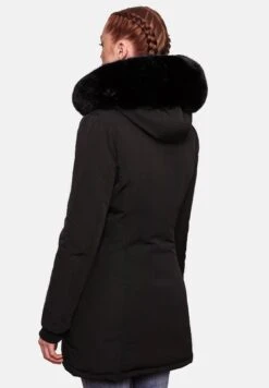 Marikoo Karmaa - Winterjas - Black With Black Fur -Marikoo Winkel 0f25d602a6964184a5ddf9cf430a01c2