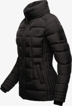 Marikoo Winterjassen Winterjas Qesraa Dames Zwart -Marikoo Winkel 0f4739dc49d2b1aa3cb176f14ae44806