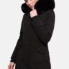 Marikoo Karmaa - Winterjas - Black With Black Fur 1 Marikoo Karmaa - Winterjas - Black With Black Fur -Marikoo Winkel 1040cc48430c4526bd2abb3993db9531