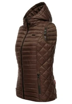 Marikoo Hasenpfote - Bodywarmer - Dark Choco -Marikoo Winkel 10c19227aa7e4ae48aee66347a71d13b