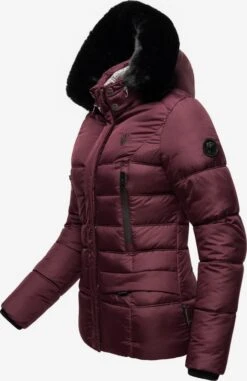 Marikoo Winterjassen Winterjas Loveleen Dames Bordeaux -Marikoo Winkel 13dac86e300a1baeaf75717aab40debd