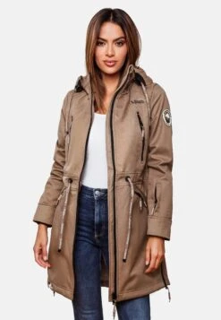Marikoo Racquelle - Parka - Taupe Grey -Marikoo Winkel 14ddfcea7200411e87c0de003d7c6c63