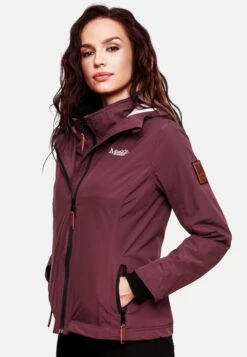 Marikoo Outdoor Jassen Functionele Jas Erdbeere Dames Wijnrood -Marikoo Winkel 15615d553ae48a66e44b2ed0999a1ede