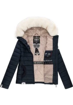 Marikoo Winterjas - Dark Blue -Marikoo Winkel 17d529fac4244d2d9a9dd9fab6cc1ade