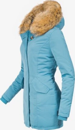 Marikoo Parkas Winterparka Karmaa Dames Lichtblauw -Marikoo Winkel 1935502535ab244b6dde25d75db55b6d