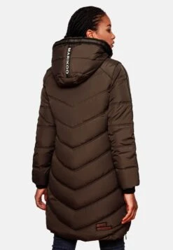 Marikoo Wintermantels Wintermantel Armasa Dames Bruin -Marikoo Winkel 19d4ffd67a7ac3916ef99d8d5979d859