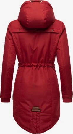 Marikoo Parkas Winterparka Kamii Dames Rood -Marikoo Winkel 19e93c0179381ebd608a3ed2cec5e9da