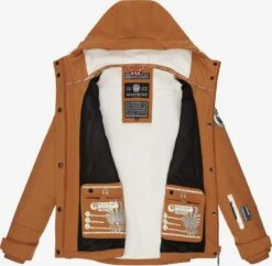 Marikoo Tussenjassen Tussenjas Kleine Zicke Dames Karamel -Marikoo Winkel 1ade6247328a4f07ea4c16f7585fcc20