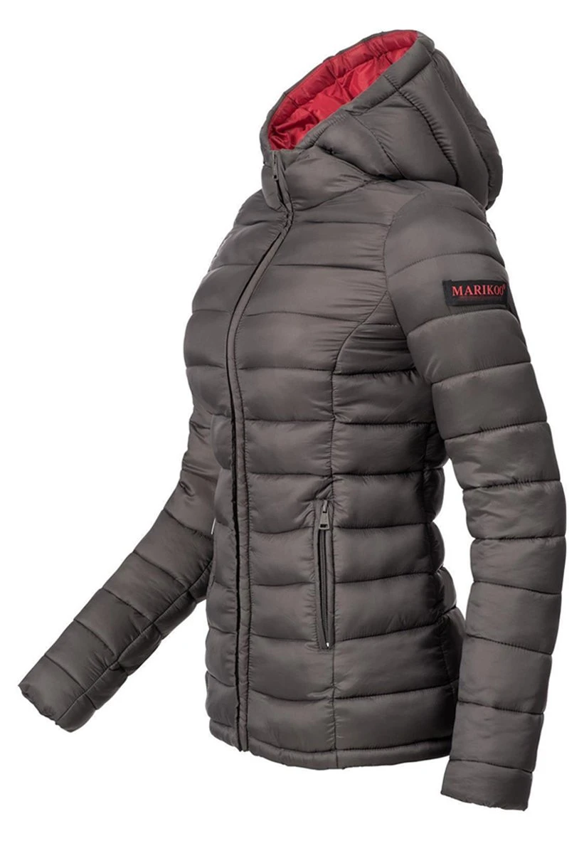 Marikoo Lucy - Winterjas - Anthracite 12 Marikoo Lucy - Winterjas - Anthracite - Afbeelding 10