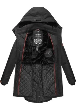 Marikoo Kamii - Winterjas - Black -Marikoo Winkel 1b57578cb0124b238c276de8c93d32f2