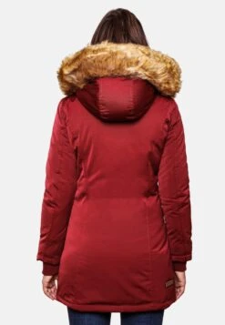 Marikoo Parkas Winterparka Karmaa Dames Rood / Bloedrood -Marikoo Winkel 1cbcae712f97ff2e3dbb58df28d4f7da