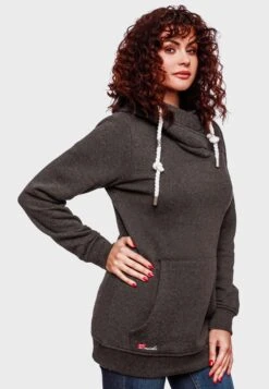 Marikoo Izuyaa - Hoodie - Dark Grey Melange -Marikoo Winkel 1cdc4ba1f6a5486ab0876e1d06bec149