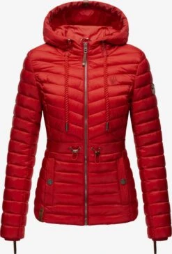 Marikoo Tussenjassen Tussenjas Aniyaa Dames Rood -Marikoo Winkel 1f683214336041abc98f2124fe87d6bb