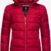 Marikoo Winterjassen Winterjas Sole Dames Framboos -Marikoo Winkel 1f80dd4fdb54ac0852a9e37f85573c54