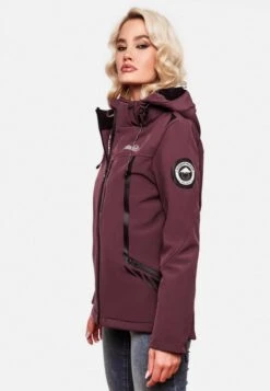 Marikoo Winterjassen Winterjas Dames Bordeaux -Marikoo Winkel 1fabe6cf144d072227317f8537a9d787