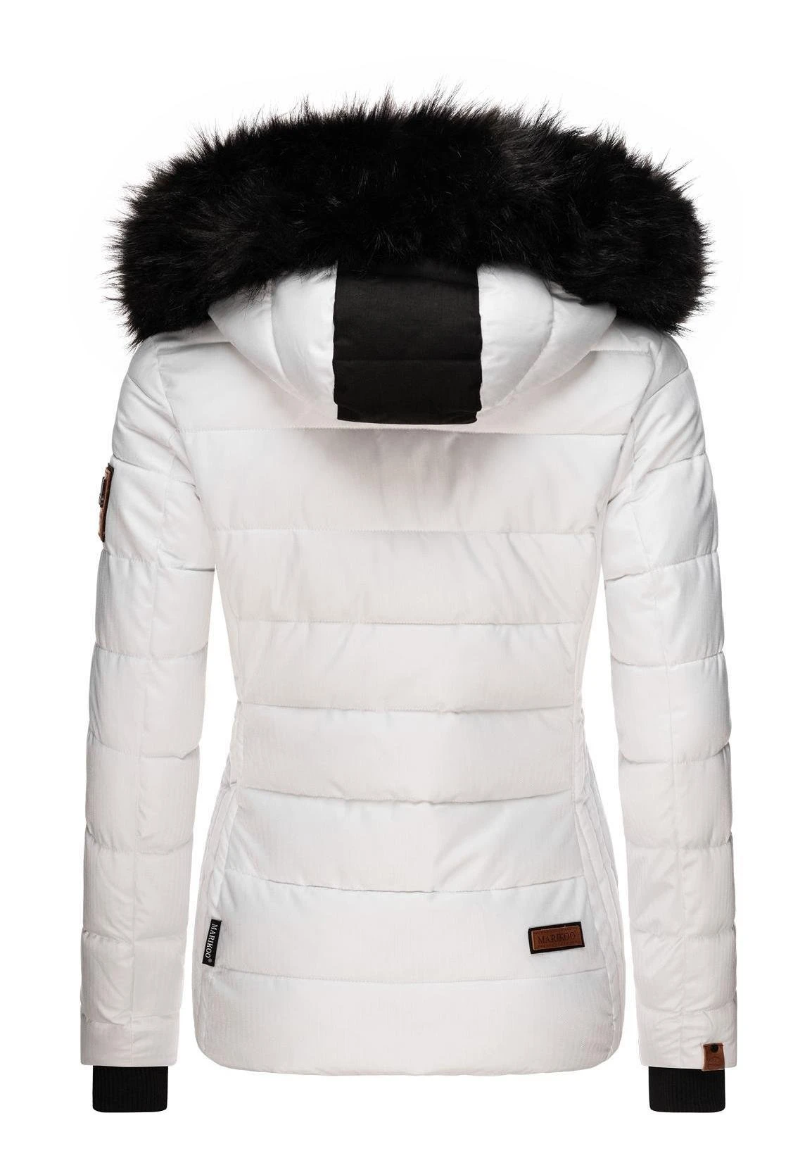 Marikoo Unique - Winterjas - White 4 Marikoo Unique - Winterjas - White - Afbeelding 2