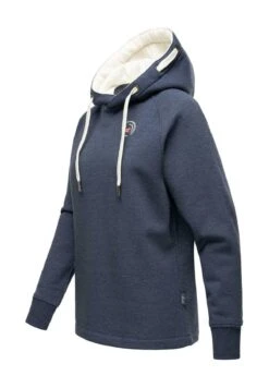 Marikoo Hoodie - Mottled Dark Blue -Marikoo Winkel 2110bd01e5bb4ecea65a446f5c772322
