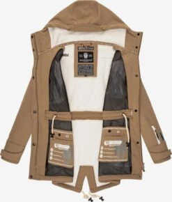 Marikoo Regenmantels Functionele Mantel Zimtzicke Dames Lichtbruin -Marikoo Winkel 21ffa88f72f0054404ce7c595fedf71b