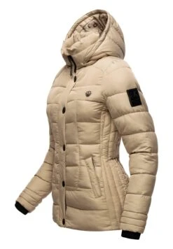 Marikoo Qesraa - Winterjas - Taupe -Marikoo Winkel 2318a7e572e34383892401746bf62fbb