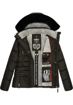 Marikoo Loveleen - Winterjas - Black -Marikoo Winkel 23531b042b4c48da8fc432363f1fc434