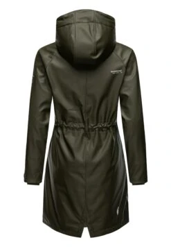 Marikoo Dancing Umbrella - Regenjas - Dark Olive -Marikoo Winkel 2487e22f06314b0d97eb21d0a5cf2888