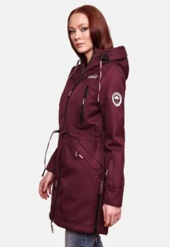 Marikoo Racquelle - Parka - Dark Red Melange -Marikoo Winkel 26ff01de95714b0e8fb19aafef3f799f