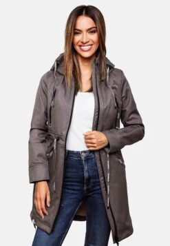 Marikoo Racquelle - Parka - Grey Melange -Marikoo Winkel 279563e9b9e94f908689d00630ae4673
