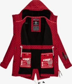 Marikoo Regenmantels Functionele Mantel Zimtzicke Dames Robijnrood -Marikoo Winkel 2d5c77978b48a207b2061ef65f34ecf2