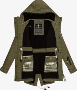 Marikoo Regenmantels Functionele Mantel Zimtzicke Dames Kaki 9 Marikoo Regenmantels Functionele Mantel Zimtzicke Dames Kaki -Marikoo Winkel 2f89629b6c5778526275d2ffe1974cd3