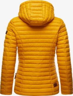 Marikoo Tussenjassen Tussenjas Asraa Dames Geel -Marikoo Winkel 311ae4db8d2166552064f8694d996837