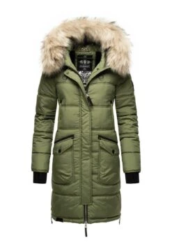 Marikoo Chaskaa - Winterjas - Olive -Marikoo Winkel 31bb06052d8f4934949d4af41de47597