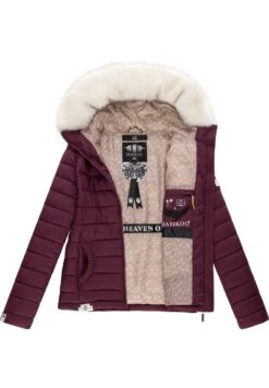 Marikoo Winterjas - Dark Red Melange 16 Marikoo Winterjas - Dark Red Melange -Marikoo Winkel 3318b5dc78f247bd823d677f51b2762e
