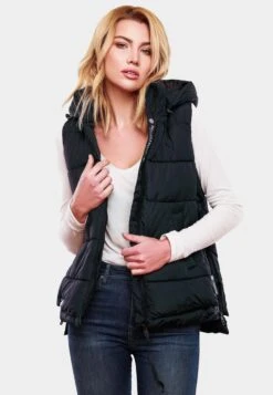 Marikoo Bodywarmers Bodywarmer Zarinaa Dames Navy -Marikoo Winkel 3371f9a933ee4eea4d7c2377340551b0