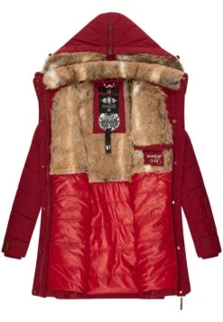 Marikoo Lieblings - Winterjas - Blood Red -Marikoo Winkel 3442eff4dfca4082be4fffbcf012a239