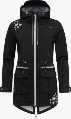 Marikoo Outdoor Jassen Functionele Jas Ulissaa Dames Zwart