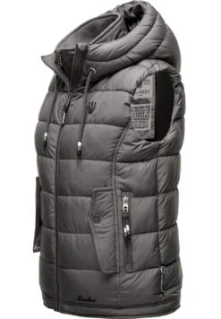 Marikoo Taisaa - Bodywarmer - Dark Grey -Marikoo Winkel 36ff6826a05c4cbd8a2f49e7fe7a962c