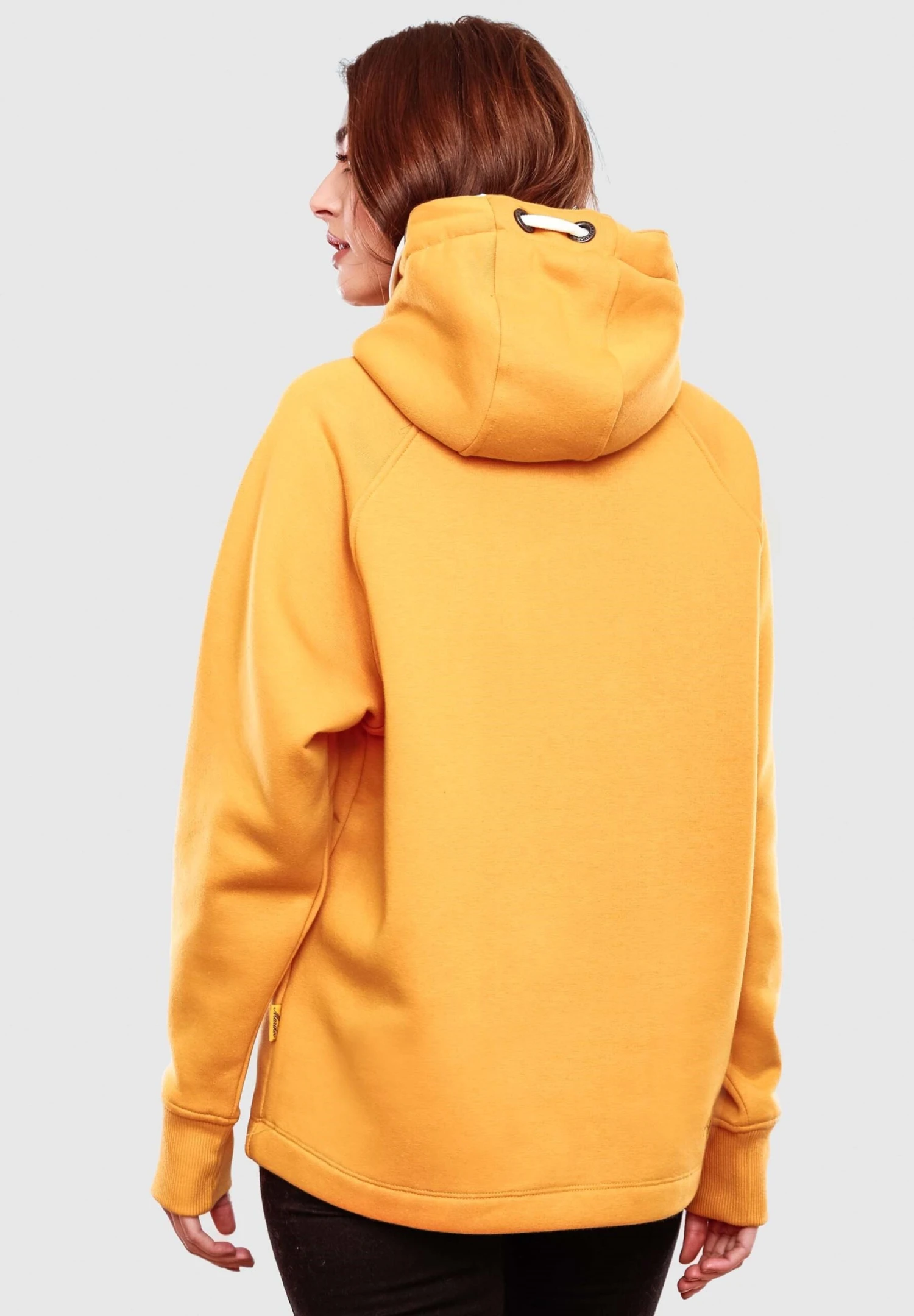 Marikoo Hoodie - Mid Yellow 4 Marikoo Hoodie - Mid Yellow - Afbeelding 2